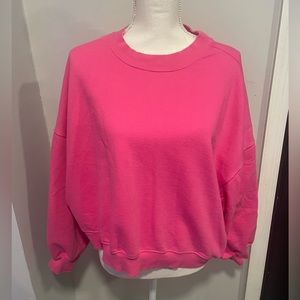 Oversized Crop Old Navy Plus Size Cotton Crewneck Pullover Drop Shoulders (2X)